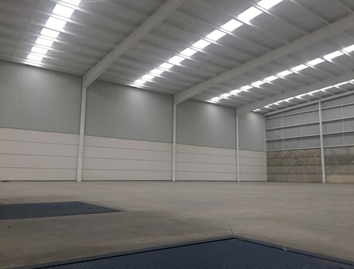 Renta  En Lerma de Bodega  Industrial de 1236 m2 